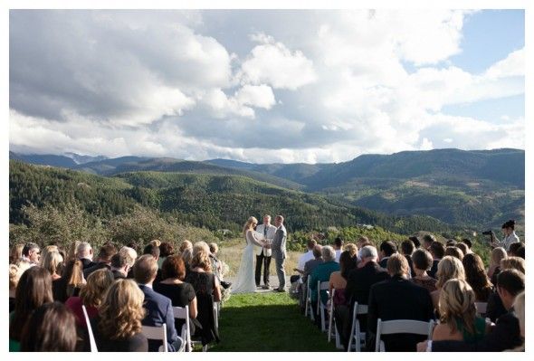 Dramatic Mountaintop Wedding