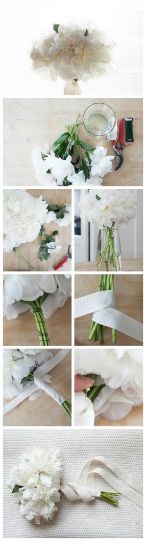 Step By Step Blush Wedding Bouquet