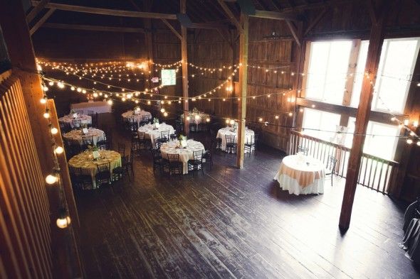Barn Wedding Reception 