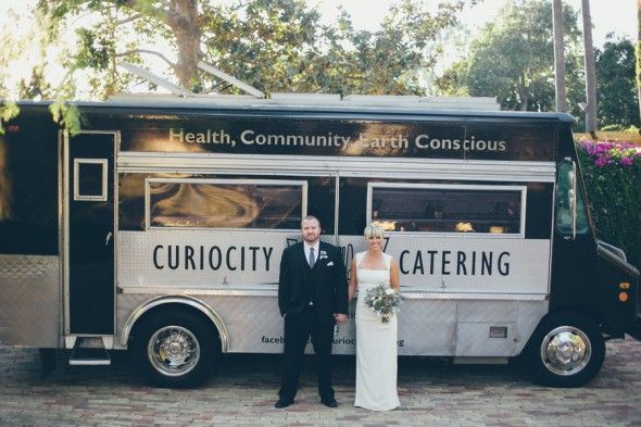 Catering Truck At Wedding