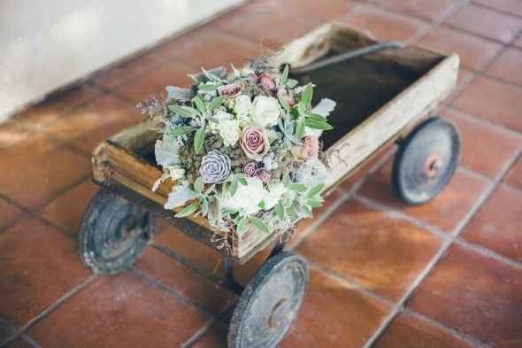 Rustic Vintage Wedding Bouquet