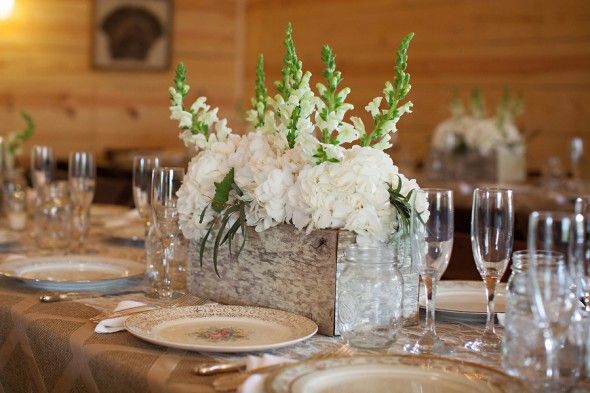 Elegant Rustic Wedding Flowers