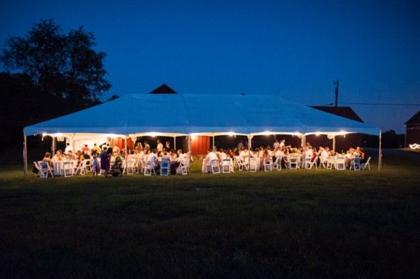 Eco-friendly barn wedding