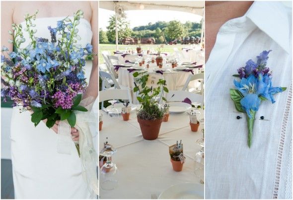 Eco-friendly wedding flowers