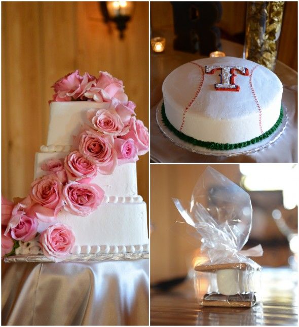 Elegant Texas Country Wedding Cakes and Favor