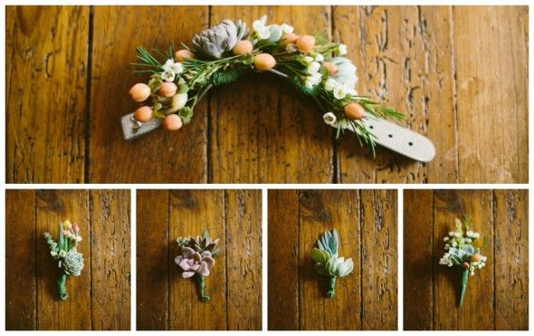 Amazing Rustic Boutonnieres