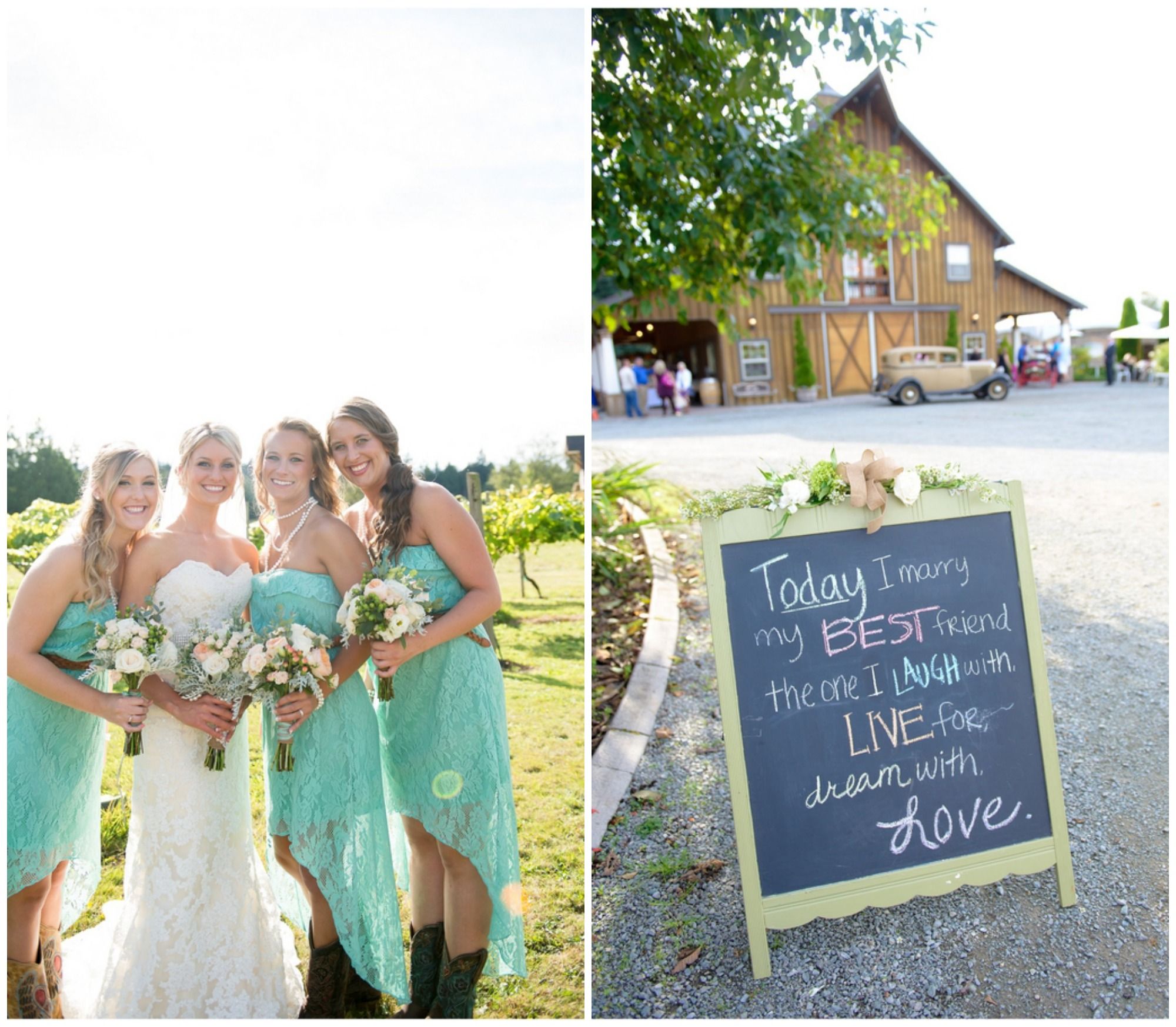 Country Wedding On A Budget - Rustic Wedding Chic