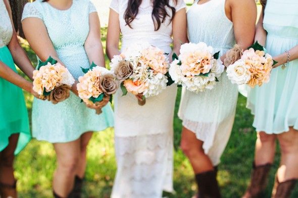 Rustic Style Wedding Bouquets