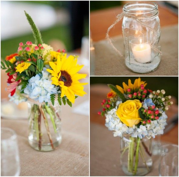 Country Wedding Flower Ideas