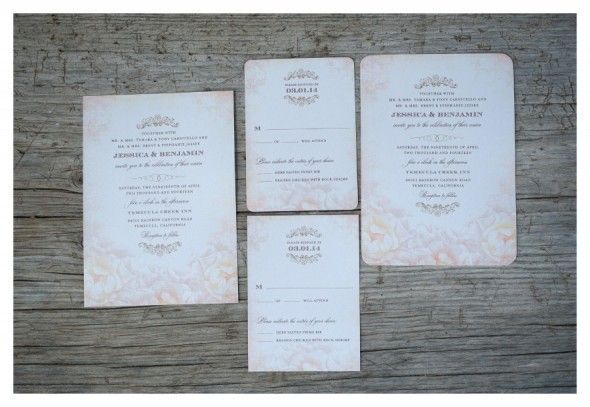 rustic wedding invitations