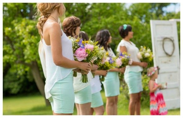 Classic Country Bridesmaids