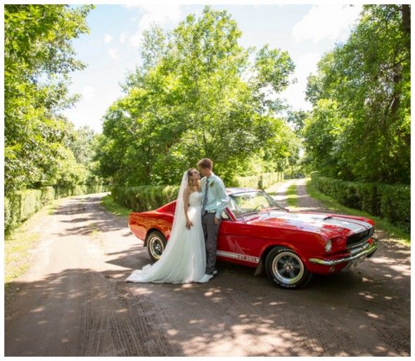 Classic Country Wedding Car