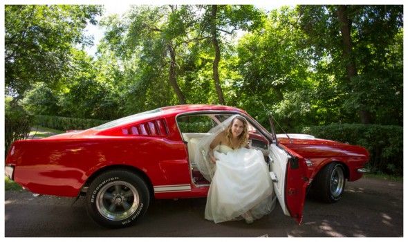 Classic Country Wedding Car