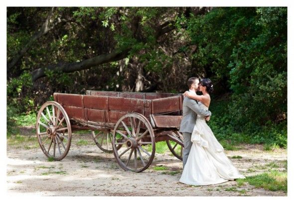 Rustic Wagon Wedding