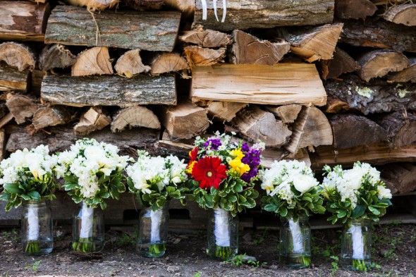 Backyard Wedding Bouquets