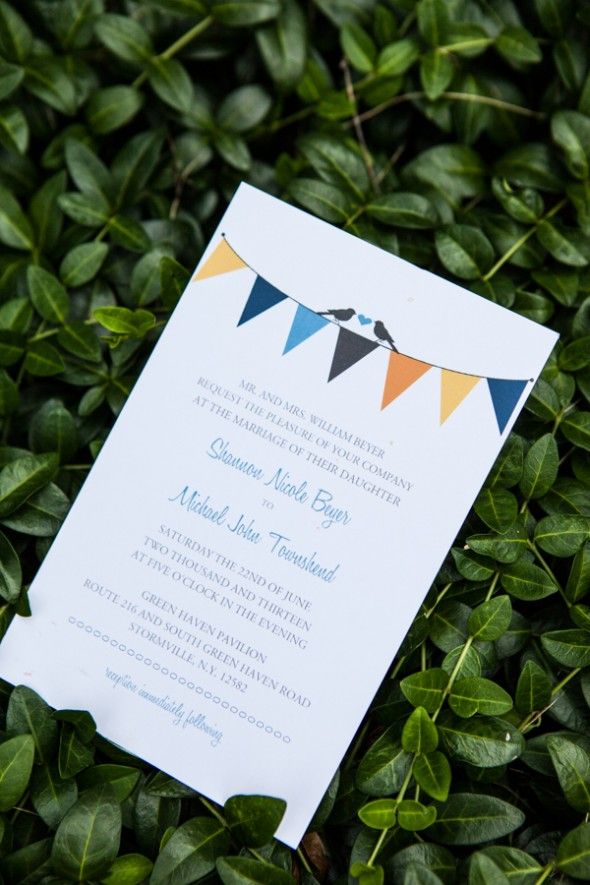 Backyard Wedding Invitation