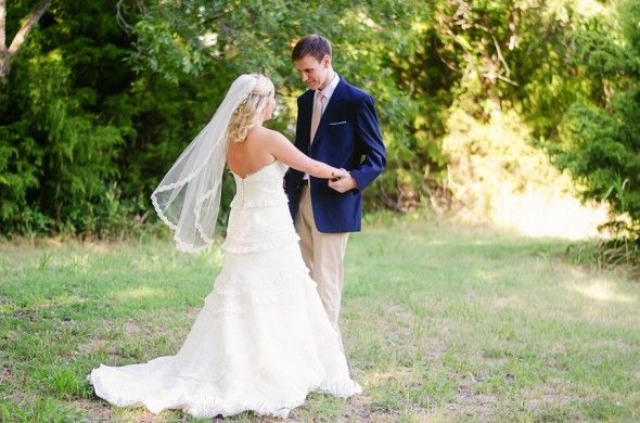 Texas wedding bride and groom