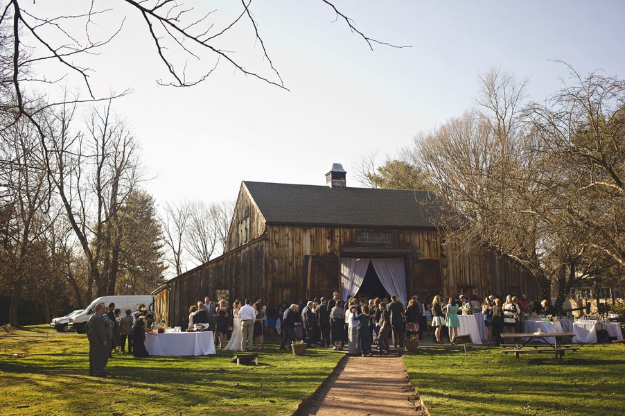 Barn Wedding Reception