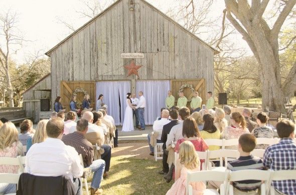 Barn Wedding Texas