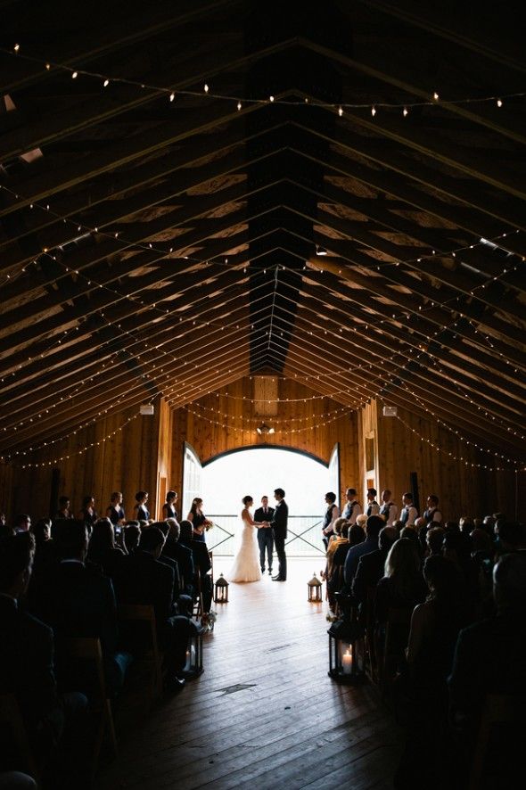 Barn Wedding Ceremony