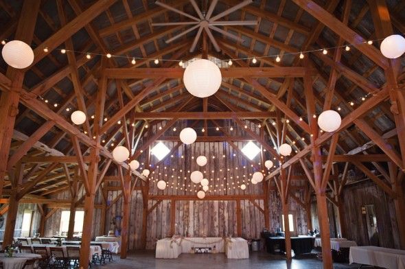 Farm Wedding Barn Decorations