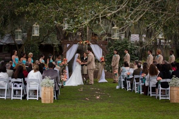 Outdoor Florida Wedding Ceremony
