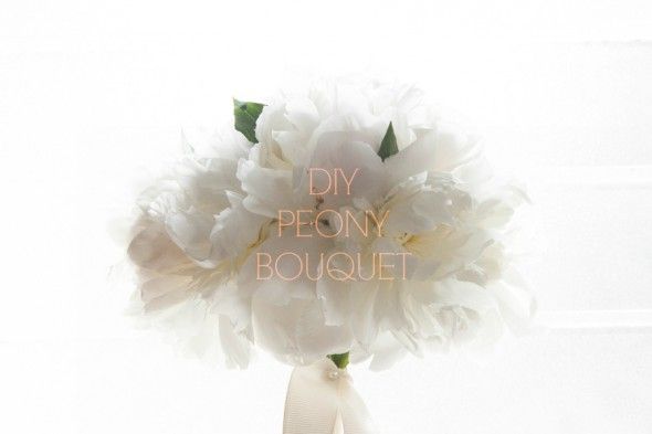 DIY Peony Bouquet