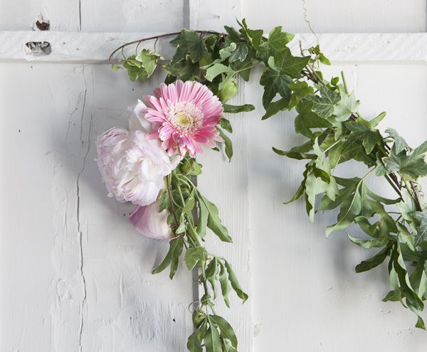 How To Make A Fl Garland Rustic Wedding Chic