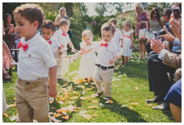 Trail for Flower Girls and Ring Bearers