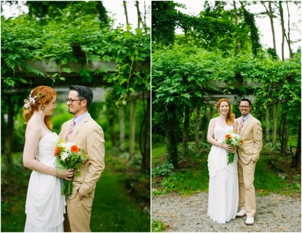 Hudson River Valley Outdoor Wedding Bride + Groom