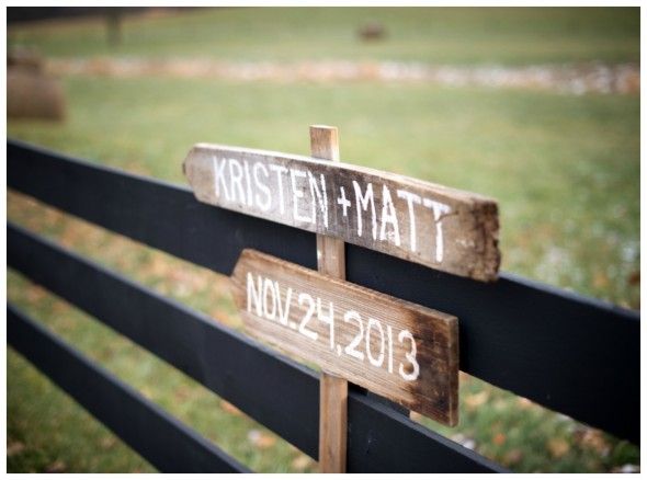 Rustic Wedding Signs