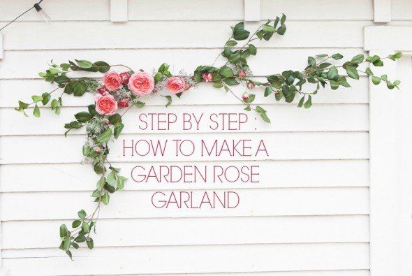 Garden Rose Garland