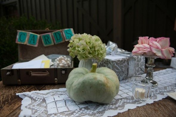 Fall Southern Wedding with Pumpkins