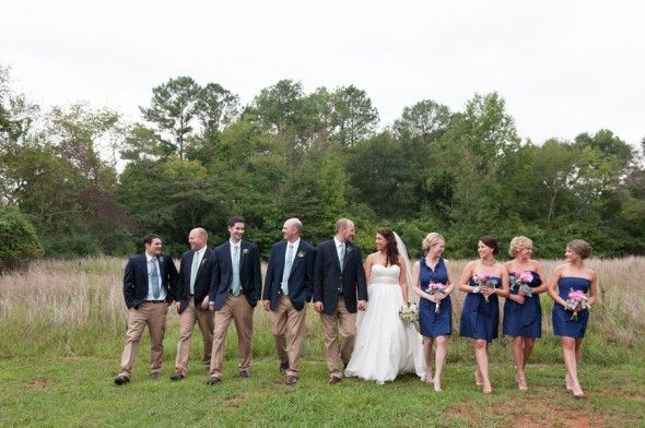 Country Wedding Party