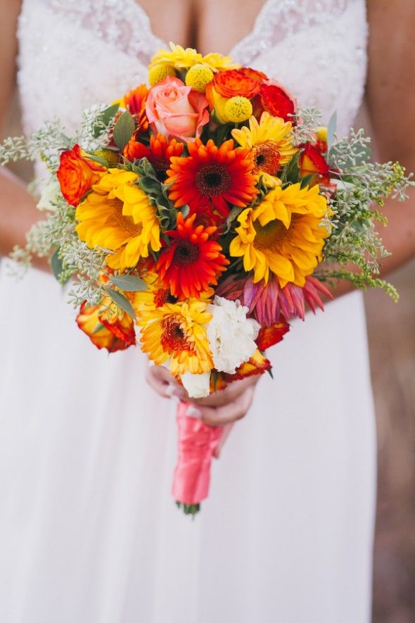 Fall Style Wedding Bouquet