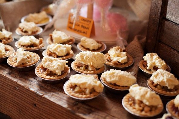 Country Wedding Pies