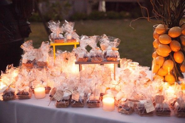 S'more Wedding Favors