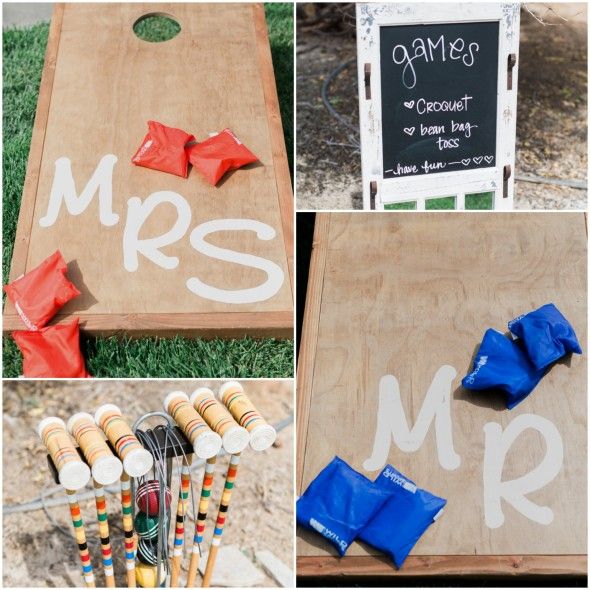 Country Wedding Outdoor Lawn Games