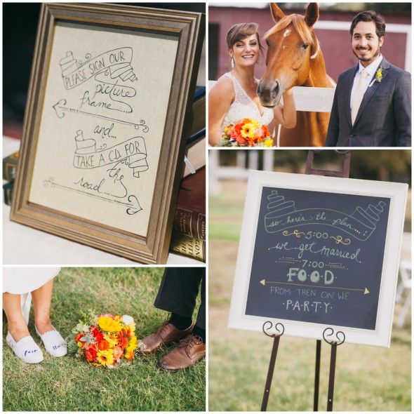 Fall Outdoor Country Wedding
