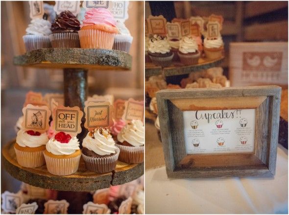 Country Wedding Cupcakes and Dessert