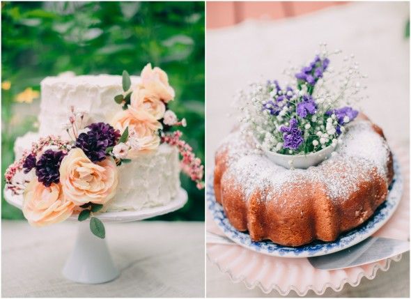 Wedding Cakes with Flowers