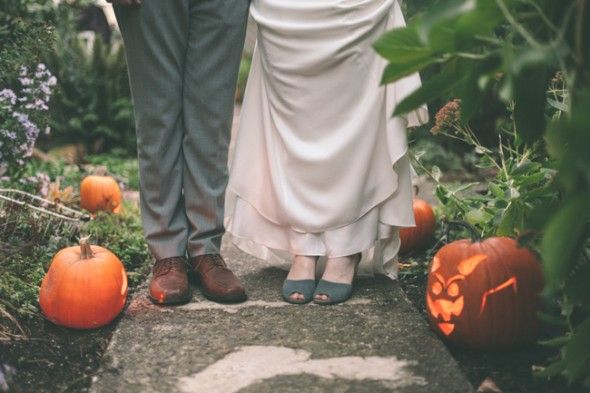 Rustic Fall Wedding With Pumpkins