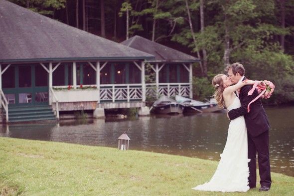 Rustic Vermont Lakeside Wedding