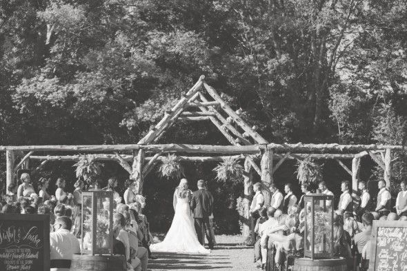 Rustic Outdoor Wedding Ceremony Location