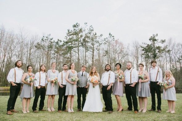 Southern Wedding Party