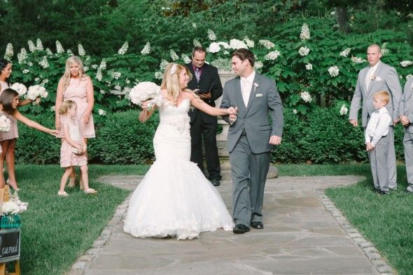 Southern Outdoor Wedding Bride and Groom