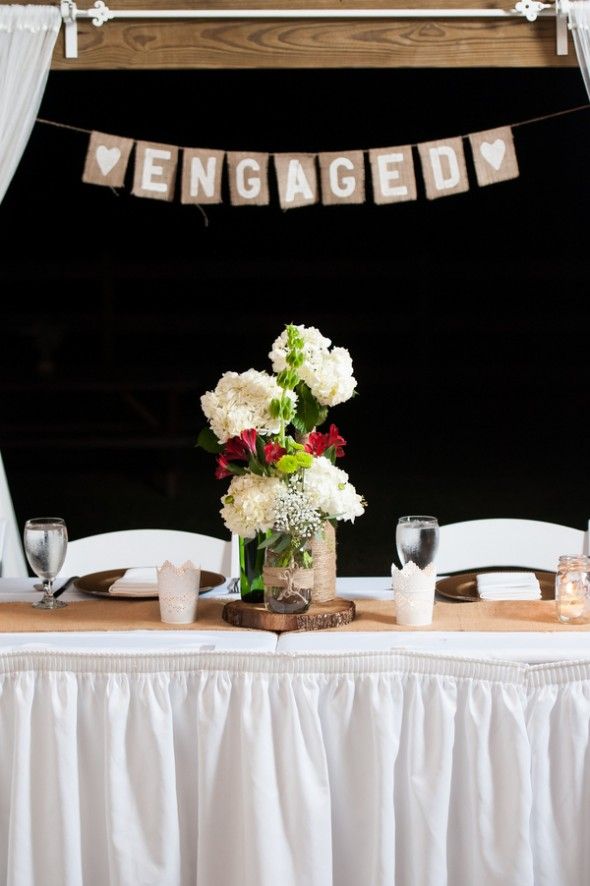 Rustic Engagement Party