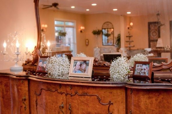 Southern Wedding Table of Memories