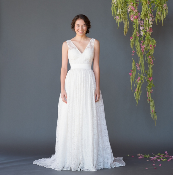 Eco-friendly wedding gown