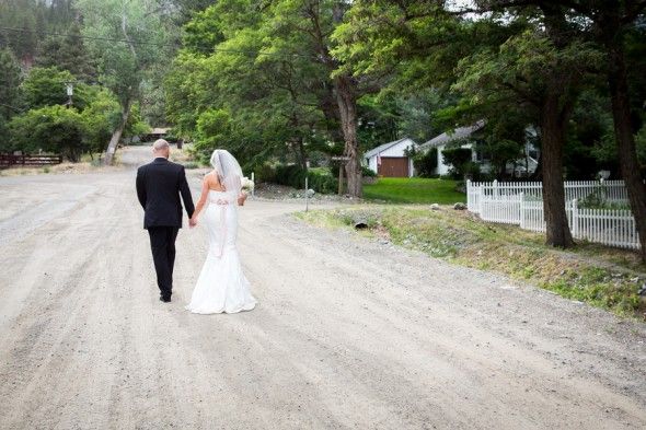 Country Wedding Couple